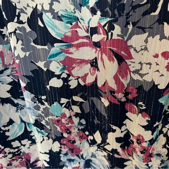 Three Eighty Two Women’s Ruffle Sleeve V-Neck Mini Dress in Como Size M NWT - Picture 9 of 10